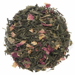 Organic Cherry Rose Green Tea - Out Of This World Tea and Beverage Company